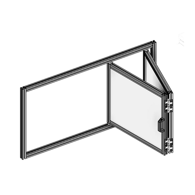 50-240-1SS MODULAR SOLUTIONS PULL HANDLE 120 WITH STAINLESS STEEL HARDWARE